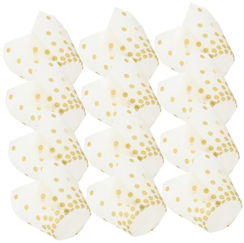 Ciieeo 50pcs Polka Dot Paper Cupcake Liners for Baking Cupcake Muffin Cups for Cake Baking Accessories