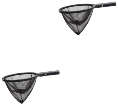 Yardwe 2pcs Leaf Skimmer Net for Pool Fine Mesh Pool Leaf Rake Skimmer for Catching and Debris in Swimming