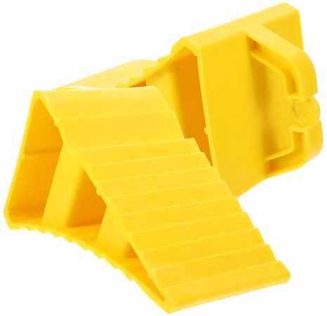 VINTORKY 2piezas Bloque De Rueda Antideslizante para Neumáticos Calzos para Coche Accesorio para Detener Neumáticos para Estacionamiento