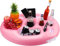 Plateau flottant gonflable rose, 9 trous porte-gobelets pour piscine, jacuzzi, buffet, bar, barbecue, pique-nique, fête sur la plage