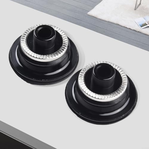 Fahrrad-Naben-Steckachsen-Adapter, Schnellspanner, Vorderradnabe M9 auf 15 mm, 100 mm Öffnung, Hinterradnabe M10 auf 12 mm, 135, 142 mm, kompatibel mit 8, 11, 12-Gang-Naben (9 x 100 mm)