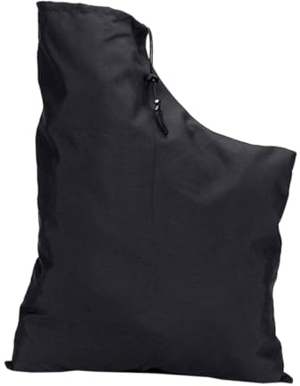 Veemoon Bolsa para Aspiradora de Hojas de Tela Oxford 420D Negra Bolsa para Soplador y Recogida de Hojas de Jardín y Césped Resistente para Limpieza Exterior