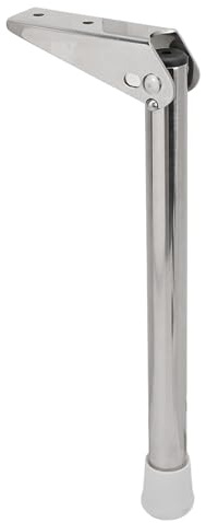 Aumotop Gambe di Supporto per Sedili per Barche Gamba Oscillante Regolabile a 90 Gradi in Acciaio Inossidabile Resistente Yacht Marini RV (#2)