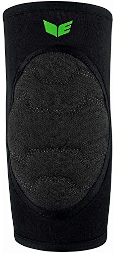 Erima Unisex - barn Målvakt Knäskydd (7240701), svart/green, S