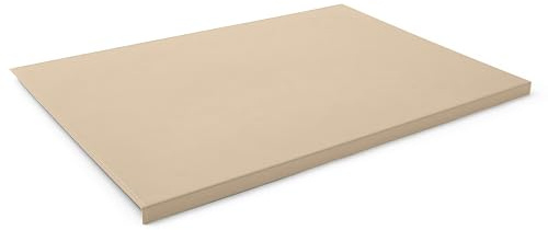 Eglooh - Calliope - Schreibtischunterlage Leder mit Kantenschutz - Desk Mat Groß & Rutschfest - Home Office Zubehör Made in Italy