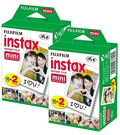Mini Film Pellicola Istantanea per Fotocamere Mini, Formato 46x62 mm, (40 Scatti) Multi Pack