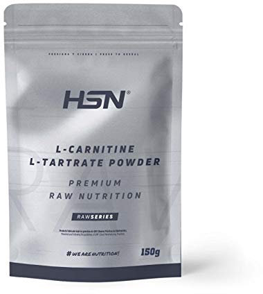 L-Carnitina L-Tartrato Pura - Carnipure® - en Polvo de HSN | Sin Sabor 150 g = 150 Tomas por Envase 3 Gramos Carnitina Tartrato por Dosis Diaria Sin Añadidos | No-GMO, Vegano, Sin Gluten