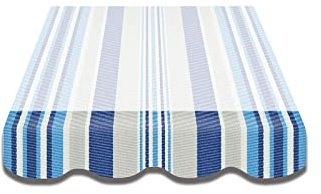 Leudus Markisen Volant Markisenbespannung Sonnenschutz Ersatzstoffe 4.85m*23cm SPD033 Sonnenmarkise fertig genäht