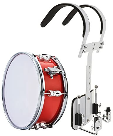 HDYNUZ Student Snare Drum Set mit Snare Drum Carrier, Profession Snare Drum Kit mit Beginner Kits Band Schlagzeug Instrumente für Studenten, Anfänger (Size : 14 Inch)
