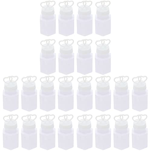 48 StüCk Seifenblasen Hochzeit: HerzföRmige SeifenblasenstäBe Leere Flaschen Weiß, Mini Seifenblasen Zauberstab FüR Hochzeit, Geburtstag, Party Und KinderaktivitäTen
