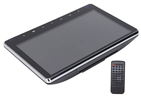 11,6 Tum Nackstöd DVD-spelare Bil DVD-spelare, 1920x1080 HD LCD-skärm, 1080P Bärbar DVD-spelare Stöd för Synkronisering Av Skärmtelefonspegling/USB/AUX/ingång