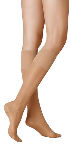 KUNERT Damen Kniestrümpfe Super Control 40 leichte Stützwirkung Klasse I 40 DEN