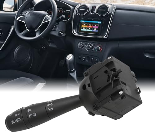 Konuooer Intermitente Interruptor mando luces 8201167988 per Dacia Dokker Duster Logan Lodgy Sandero Clio mando Columna De Dirección Interruptor 255405056R