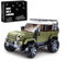 HIGH GODO Jeep Offroad Auto Klemmbausteine, City Champions Modell Speed Auto-Bausatz 317 Teile 1:35, Geschenke Spielzeug für Kinder ab 6 Jahren Jungen und Mädchen