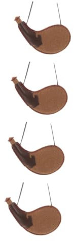 Garneck 4 Stück Alter Wasserbeutel Weinhautbeutel mit Riemen Outdoor-Bota-Tasche trinken Sack wassercontainer water container Auslaufsicherer Bota-Beutel tanzende Bota-Taschenstütze Leder