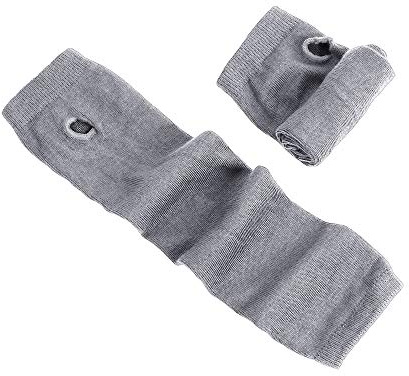 Anevous 1 Paar Damen Lange Fingerlose Handschuhe, Winter Stricken Armwärmer, Fingerlos Armstulpen Damen, Stulpen Handschuhe, Langarm Fäustlinge für Frauen Herbst Winter
