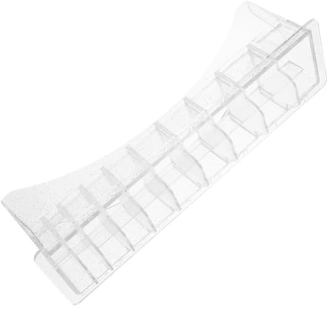 TOVINANNA 10grids Hair Stylist Guide Comb Hair Clipper Limit Comb Barber Clipper Tray Salon Organizer