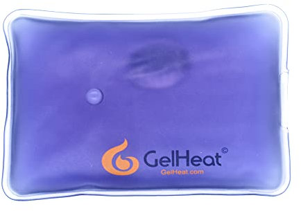Pack of 5 GelHeat Instant Hand Warmers - Reusable Gel Click Heat Pads (Purple)