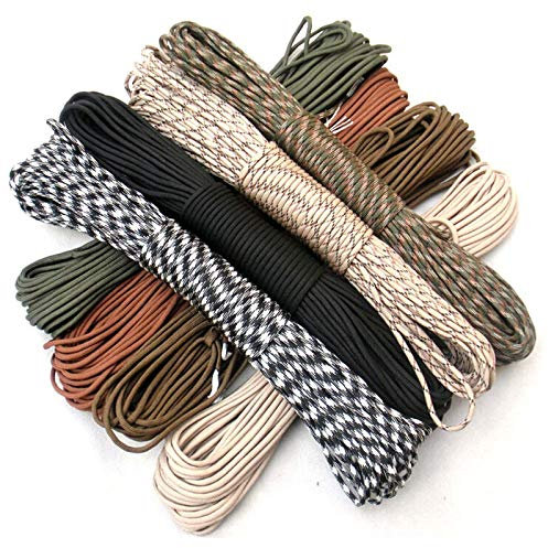550 Überlebensseil, 7 Innenstränge, Sicherheits-Paracord-Armband, Kletterseil