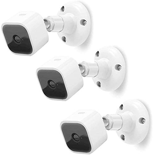 HOLACA Wandhalterung Kompatibel mit Blink Kamera Outdoor 4/3/XT/XT2/Mini/Mini2, 360° verstellbar Halterung für Blink Outdoor Kameras, 3 Stück | Weiß