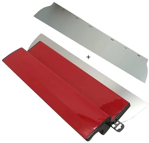Outils de lissage de cloisons sèches pour la peinture murale Lame flexible Spatule de peinture Finition Lames d'écrémage Outil de construction de plâtrage mural (Color : 60cm)