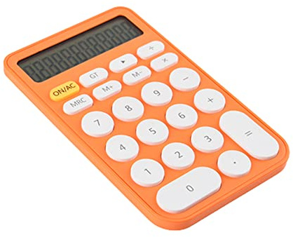 Orange fickkalkylator kontor miniräknare elektronisk miniräknare bärbar miniräknare för utomhus