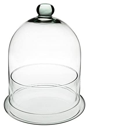 SWEET HOME Behälter aus Glas mit Kuppel aus transparentem Glas Art.SB02770LU 25h Durchmesser 19 by Varotto & Co.