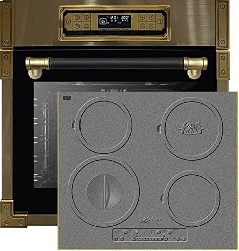 Kaiser Set horno EH 6726 AD+KCT 6705 RI, horno eléctrico empotrado retro, 80L, 11 funciones + placa de inducción, 60 cm