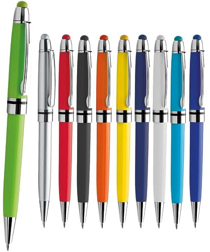 Hole Gadget ® | Penne Personalizzate Pubblicitarie Touch, Logo, Stock Ideali come Gadget Personalizzati Promozionali per Aziende, Fiere ed Omaggio a Clienti, Matrimonio o Compleanno PD089 (500)