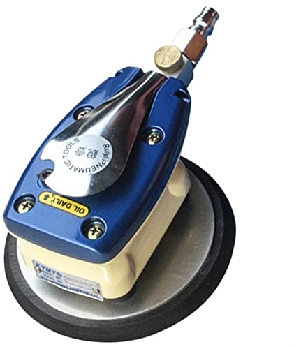 NOALED Rotationspolierer, pneumatischer Schleifer, Dekompression, Wassereinspritzung, Schleifpapier, Schleifmaschine, 123 mm, sorgt für Komfort