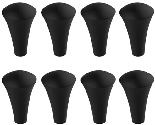 ThtRht 8 Stück Gummikappen, Silikonspitzen, Ersatzteile, Stück für RAM X-Grip Halterung, Ständer, Handyhalterung, robuste Klaue, Fahrrad, Motorrad, Tablet, Klemmarm, Basishalterung, Reparatur