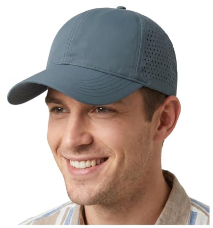 YAMEE Sommarkeps Unisex Mesh,Baseballkeps Herr Atmungsaktiv,Herren Basecap Snabbtorkande,Skyddskeps för Herr Solskydd,Herrhattar Sommar Kapp Utomhus, M
