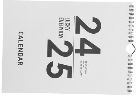 NUOBESTY Modischer Büro-wandkalender - Monatskalender Zur Planung (20249-202512)