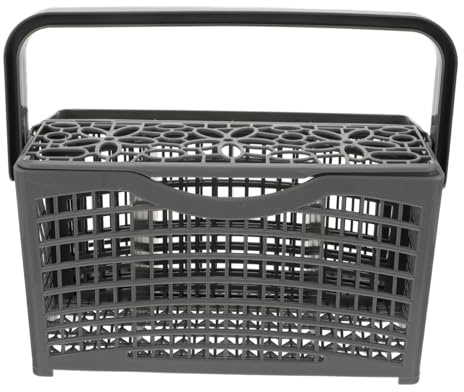 COLLBATH Dishwasher Cutlery Basket Small Plastic Fork Storage Basket with High Temperature Resistance and Storage Function for Utensils Organising in Kitchen Cabinets