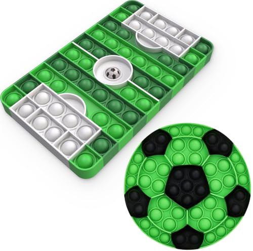 2 Pezzi Pop It Fidget Toy, Antistress Giocattoli, Bambini Popit Squeeze Sensory Toys, Push and Pop Bubble Sensory Fidget Toy, Silicone Ansia Sollievo Giocattoli, per Adulti e Bambini