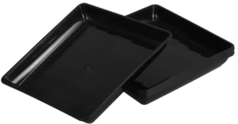 Supvox 6stücke Pflanzschalen Aus Kunststoff Bewässerungsschalen Für Pflanzen Pflanzschale Mit Wasserauffangschale Pflanzenuntersetzer Für Bonsai-topfpflanzen Für Innen Und