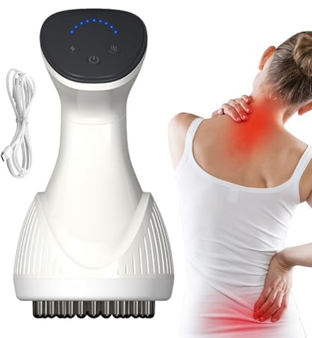 Massaggiatore Elettrico Meridiani Spegnimento Intelligente Sicuro | Massaggiatore Elettrico Corpo Massaggiatore per Articolazioni Muscoli Pancia Gambe Fianchi