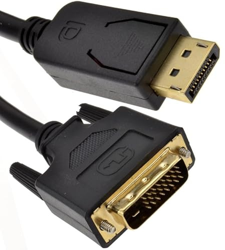 DisplayPort to DVI-D Digital Video Cable 24+1 Pin Male Gold-Plated (5M)