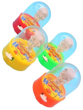 QUXVUIS 5X Finger Basketball Mini Spielzeug Desktop Spielzeug Exquisite Platzsparende Bunte Interaktion Bildung Liefert