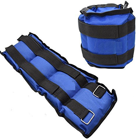 Ducomi Juri Gewichtsmanschette für Knöchel und Handgelenk, verstellbar, Fitnessstudio, für Zuhause, Gymnastik – Gewichte für Beine und Arme zum Training – Armbänder zur Verbesserung des Muskeltonus