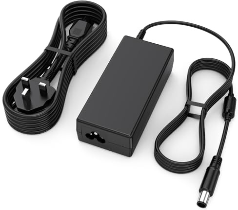 ARyee 65W Laptop Charger Compatible with HP Elitebook 8470p 8460p 840-G1 840-G2 Series, HP Probook 4530s 4540s 4440s 6560b Series, HP Pavilion DV4 DV5 DV6 DV7 G4 G6 G7 Power Supply Adapter 18.5V 3.5A