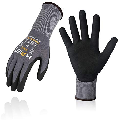 HPHST Guanti da lavoro SF001TS 3 paia di guanti di montaggio per uomo e donna, design ergonomico, guanti da giardinaggio, misura 7/S