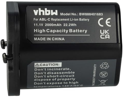 vhbw Akku kompatibel mit iRobot Braava Jet M6 Saugroboter (2000 mAh, 10,8 V, Li-Ion)