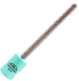 Diamond Mortar Raking Bit LEKOMESH - 8mm x 100mm Brickwork Joint Mortar Removal and Tuck Pointing for Old Mortar,Blown,Damaged Bricks or Natural Stone Removal,M14 Thread