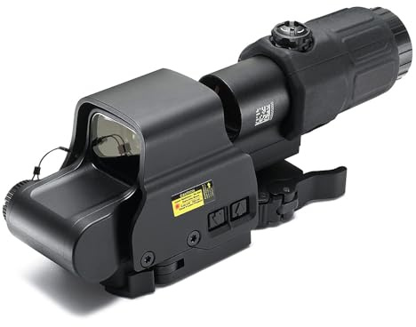 558 G43 Holographic Sight 558+G43 Red Dot Sight Scope 3X Magnifying Glass with Quick Release for 20mm Picatinny Rail
