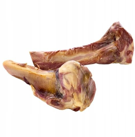 MACED 100% Natur Schinkenknochen für Hunde | Natürlicher Kausnack | Ohne künstliche Zusätze | Zahnpflege & Gesundes Zahnfleisch | 2 Stück
