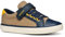 Geox J GISLI Boy B, Zapatillas, Camel/Navy, 27 EU