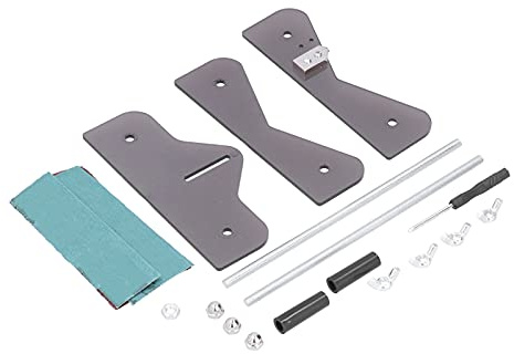 Baxnore Glass Cutter, PC with Stainless Steel Support, Alloy Wheel for 20 to 230 mm Bottle Cutting, Complete Kit Includes Acrylic Plates, Screws, Sandpaper