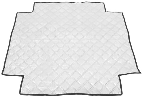 DOITOOL Housse de Réfrigérateur Extérieur en Tissu Oxford et Aluminium, Isolante Thermique et Imperméable, Protection pour Congélateur et Meuble D'exposition à Domicile