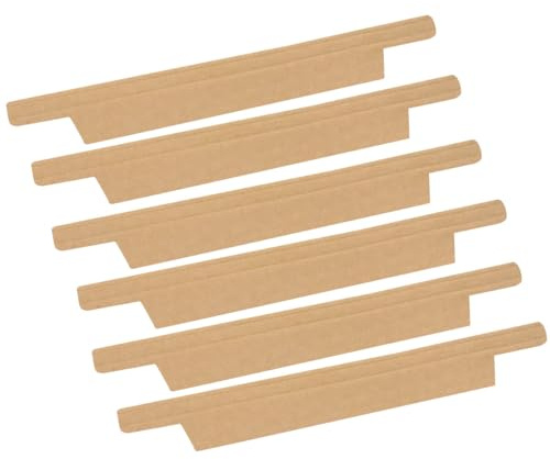 Zerodeko 100 Pièces Bâtonnets pour Sceller les Paquet en Papier Kraft Fil de Fer, Clips de Fermeture pour Sachets Alimentaires, Étanchéité et Protection L'humidité, pour Supermarché